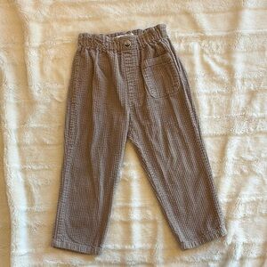 Zara kids 2-3 years corduroy style pants